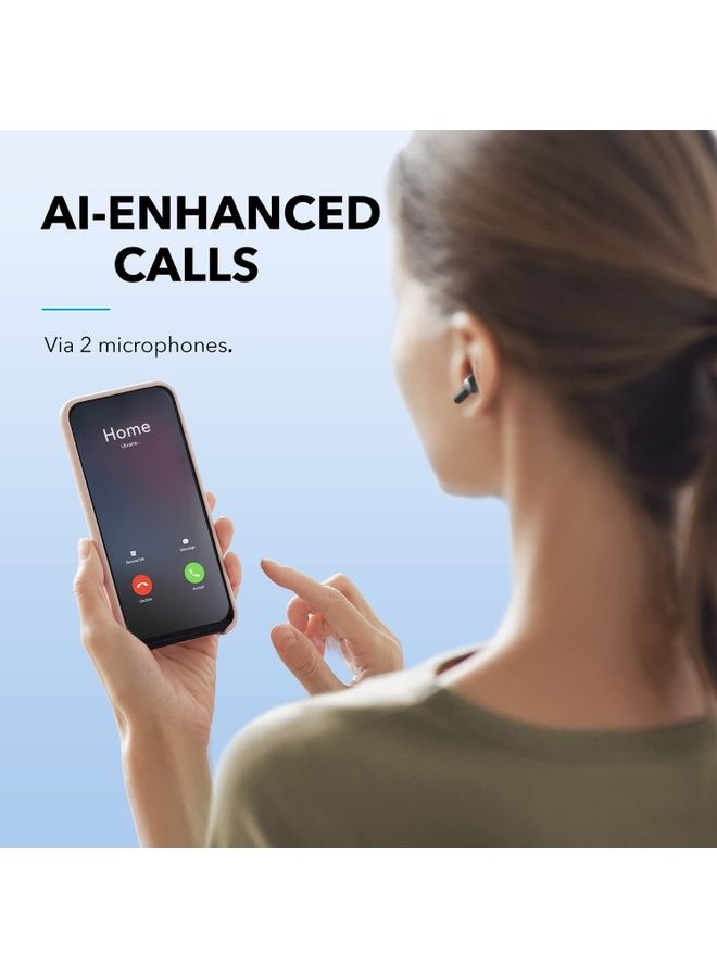 Soundcore - True Wireless Earbuds, AI-Enhanced Calls, Life P2i Black - Image 1