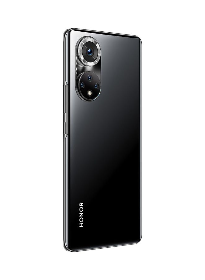 Honor - 50 Dual SIM Midnight Black 8GB RAM 256GB 5G With Gift 10000mAh Power Bank - Middle East Version - Image 1