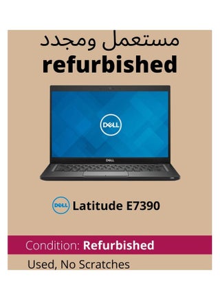 Refurbished - Latitude E7390 With 13.3-Inch Touchscreen FHD Display,Intel Core i5 8350U Processor/8GB RAM/256GB SSD/Intel UHD Graphics English Black - v1663423273/N53351141A_1