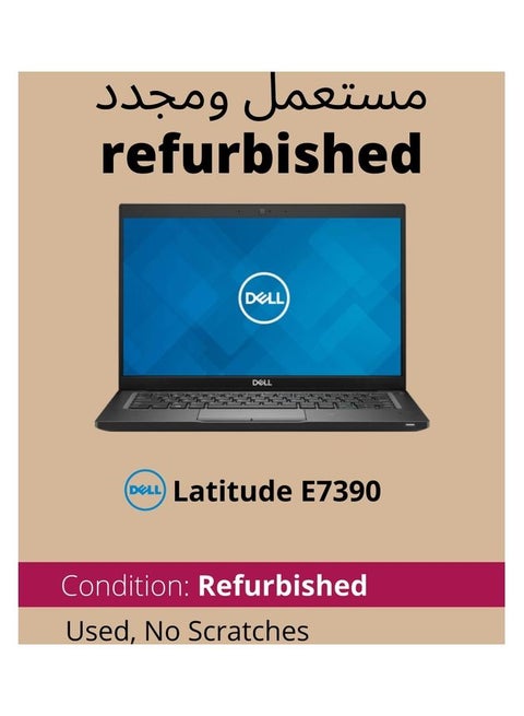 Refurbished - Latitude E7390 With 13.3-Inch Touchscreen FHD Display,Intel Core i5 8350U Processor/8GB RAM/256GB SSD/Intel UHD Graphics English Black