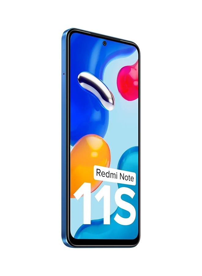 Xiaomi - Redmi Note 11S 4G Dual SIM Horizon Blue 8GB RAM 128GB - Indian Version - Image 1