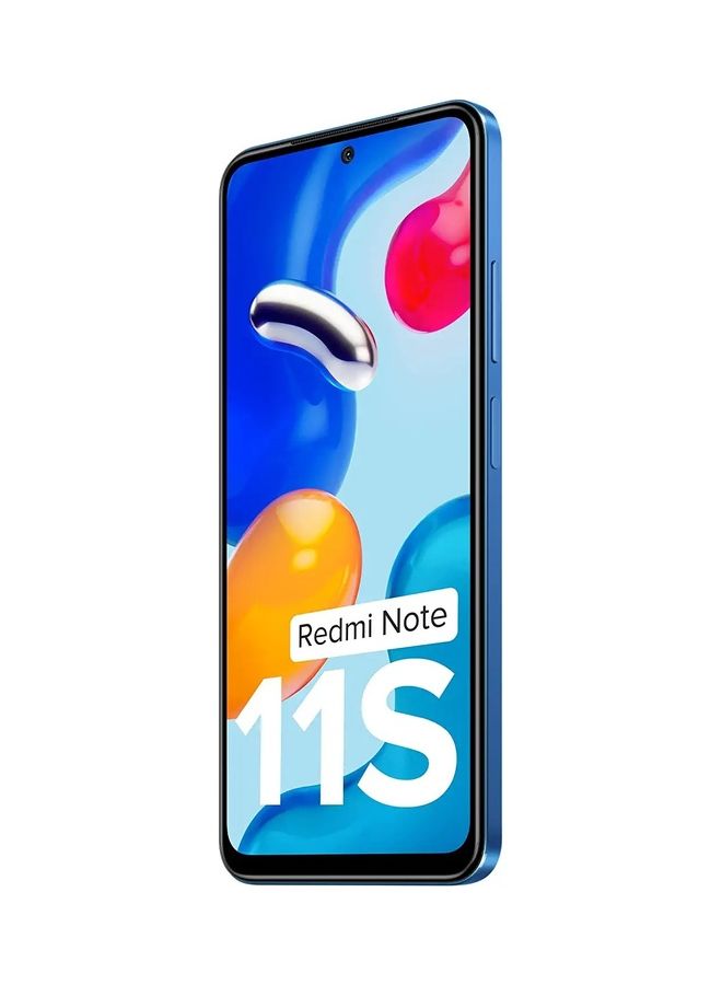 Xiaomi - Redmi Note 11S 4G Dual SIM Horizon Blue 8GB RAM 128GB - Indian Version - Image 1