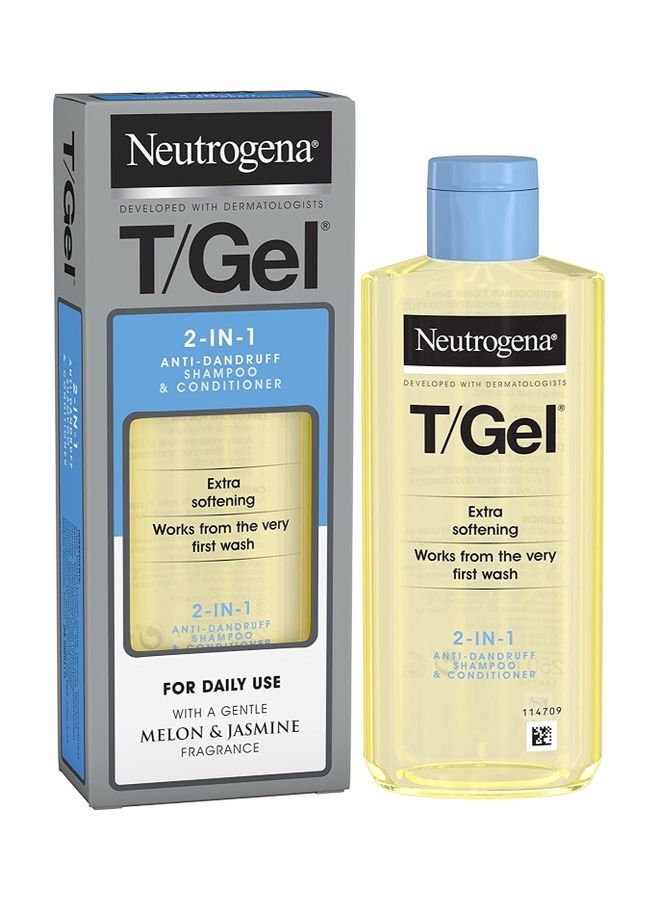Neutrogena - T/Gel 2-in-1 Anti Dandruff Shampoo and Conditioner 250ml - Image 1