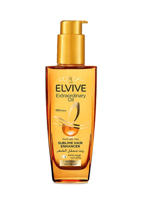 Elvive Extraordinary Oil Hair Treatment For Deep Nourishment – Dry Hair Type, Clear Clear 100ml