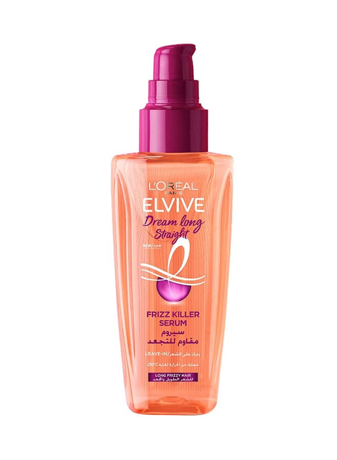 L'OREAL PARIS - L'Oreal Paris Elvive Dream Long Straight Frizz Killer Serum Orange 100.0ml - Image 1