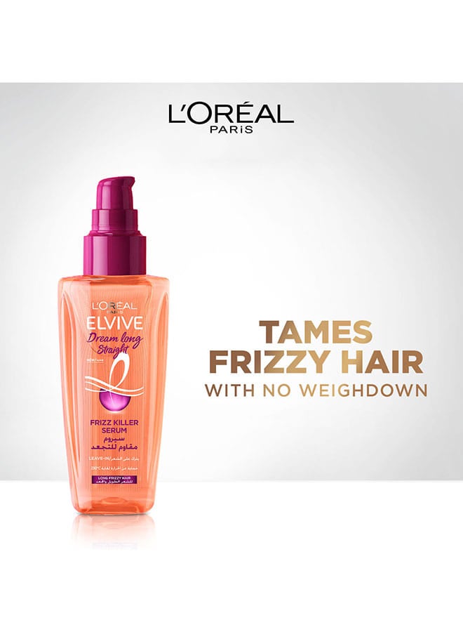 L'OREAL PARIS - L'Oreal Paris Elvive Dream Long Straight Frizz Killer Serum Orange 100.0ml - Image 1