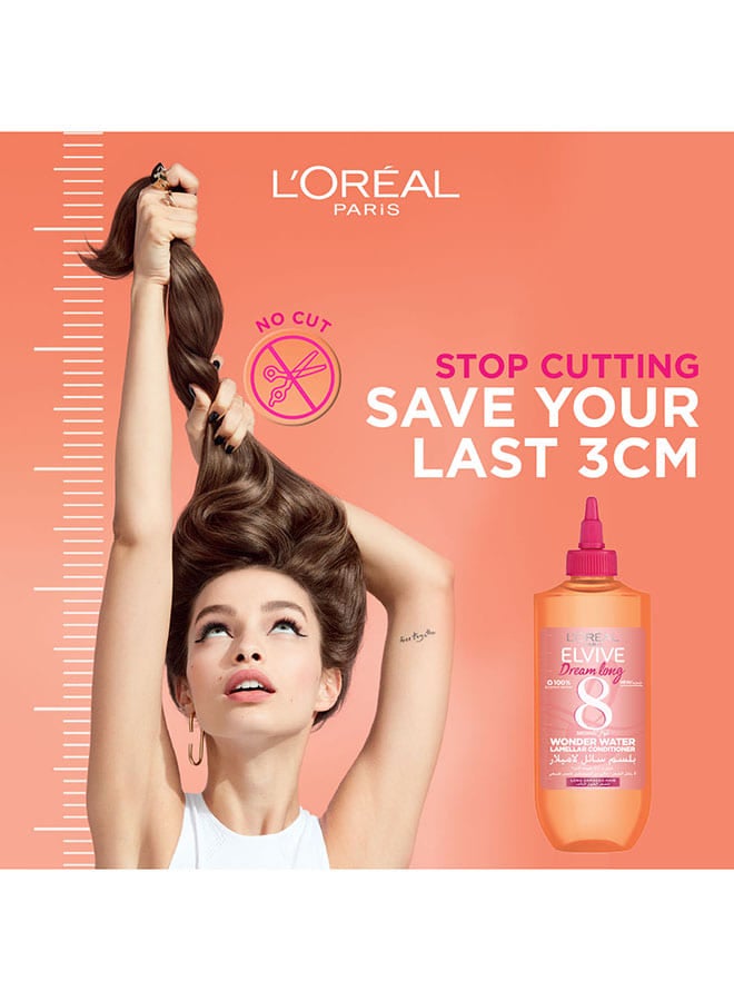 L'OREAL PARIS - Elvive Dream Long Wonder Water Lamellar Conditioner Damaged Hair 200ml - Image 1