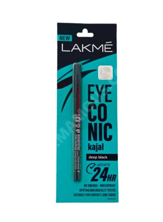 LAKME Eyeconic Kajal Deep Black - Image 1