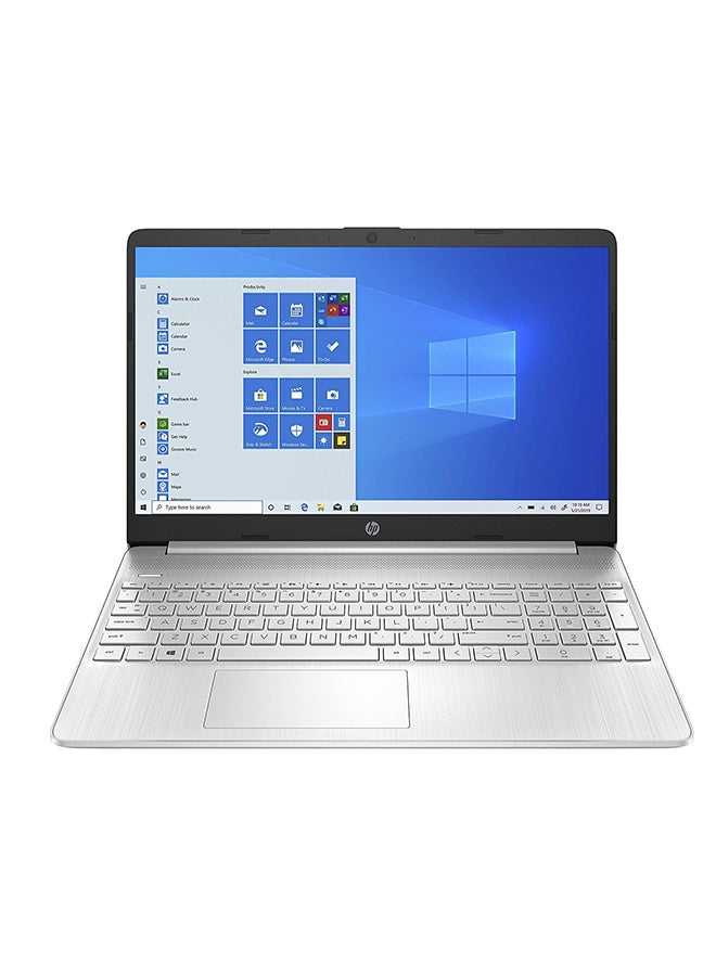 HP 15s-eq2001ne (Upgraded Version) Laptop With 15.6-Inch FHD Display, AMD Ryzen 5 Processor/8GB RAM/512GB SSD/AMD Radeon Graphics/Windows 10 English Silver  - Image 1