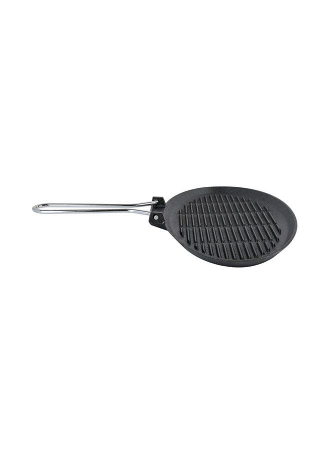 Prestige Cast Iron Oval Char Griller Black 35cm  - Image 4