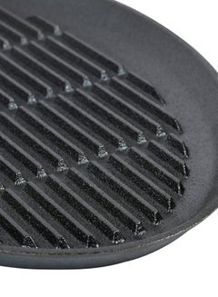 Prestige Cast Iron Oval Char Griller Black 35cm  - Image 5