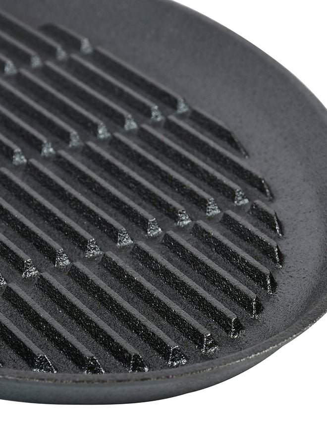 Prestige Cast Iron Oval Char Griller Black 35cm  - Image 5