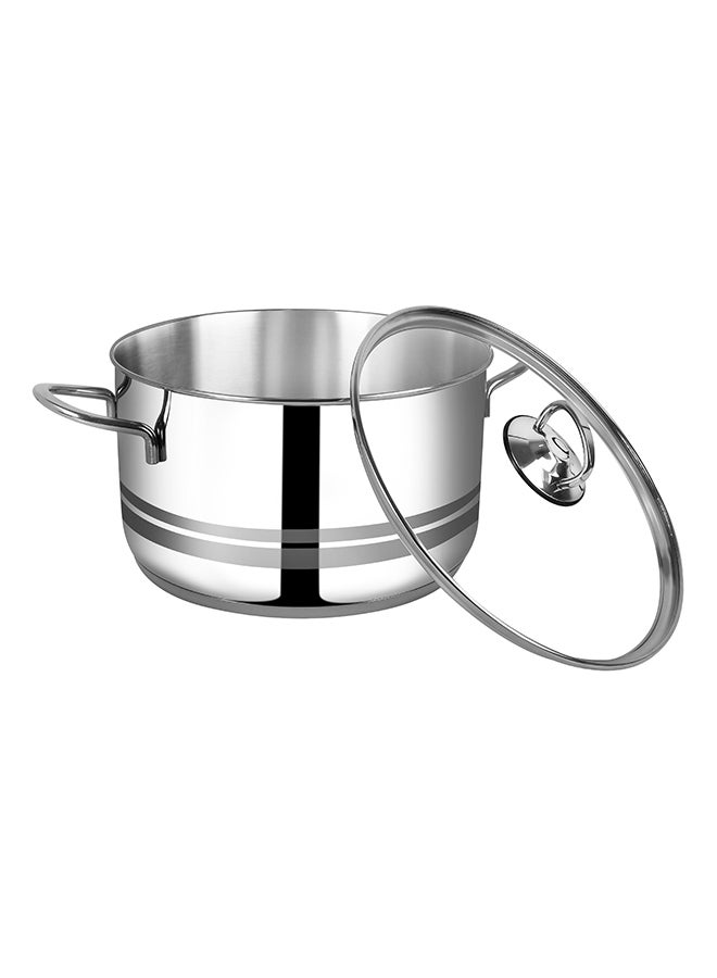 برستيج كسرولة إنفينيتي بغطاء فضي 24سم - Image 2