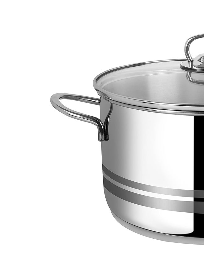 برستيج كسرولة إنفينيتي بغطاء فضي 24سم - Image 5