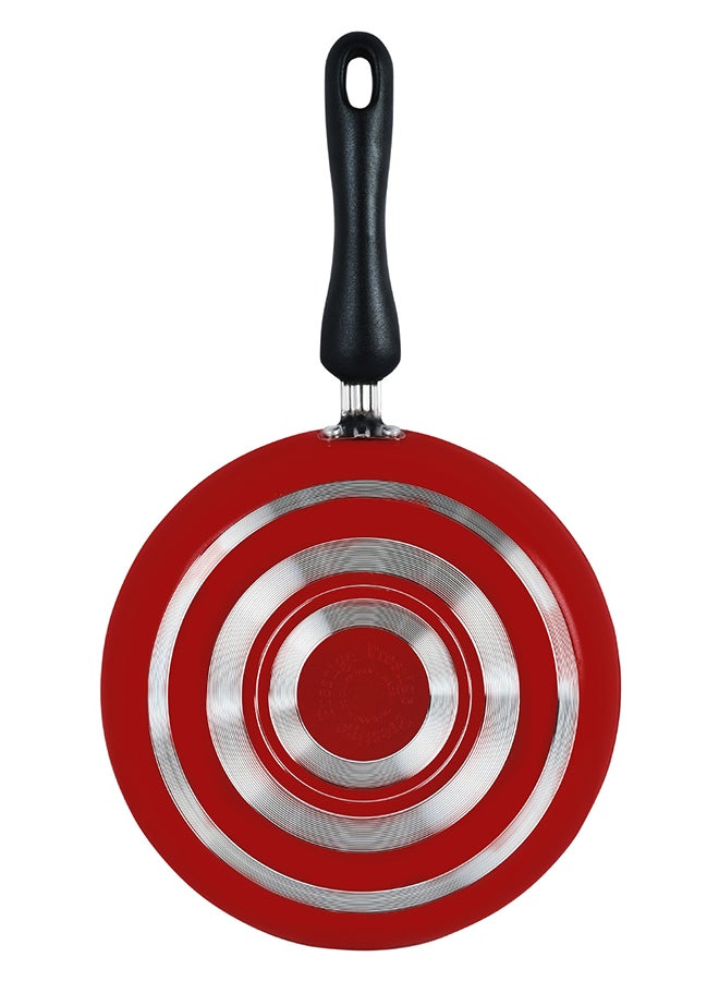 Classique Frypan with Spatula Set of 3 Pieces Red/Black 28cm