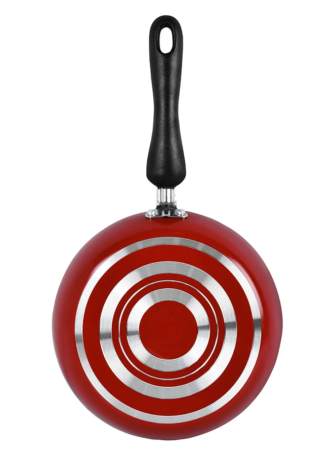Prestige Triple Pack Frypan Set Red 28cm