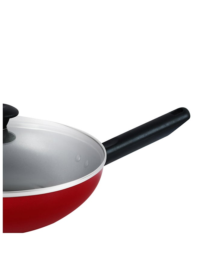 Prestige - Classique Value Pack Frypan + Wok Red 28+26cm - Image 1