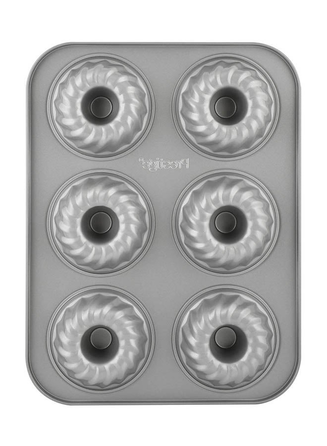Prestige Bakemaster 2 Non-Stick Mini Fluted Mold Pan Grey 35.1 x 26.7 x 3.5cm  - Image 3