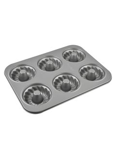 Prestige Bakemaster 2 Non-Stick Mini Fluted Mold Pan Grey 35.1 x 26.7 x 3.5cm  - Image 4