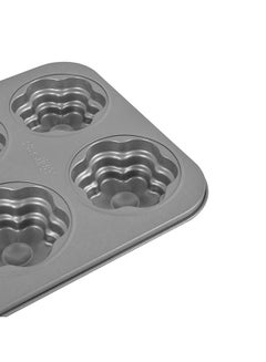 Prestige Bakemaster 2 Flower Cakelette Pan Grey 34.6 x 26.2 x 4.5cm  - Image 5