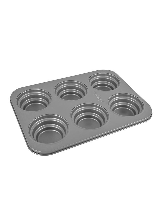 Prestige Bakemaster 2 Circle Cakelette Pan Chrome 0.6cm  - Image 4