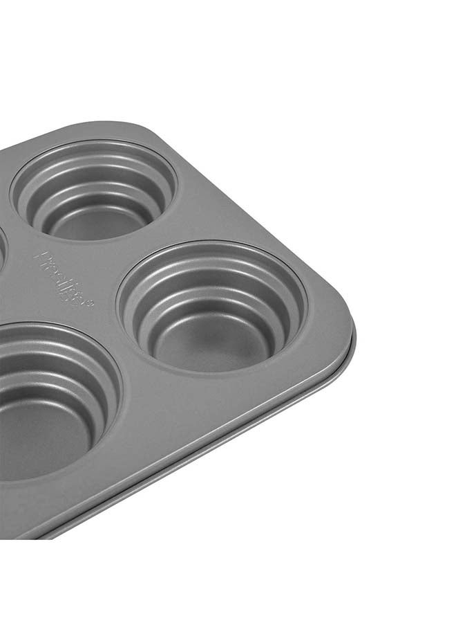 Prestige Bakemaster 2 Circle Cakelette Pan Chrome 0.6cm  - Image 5