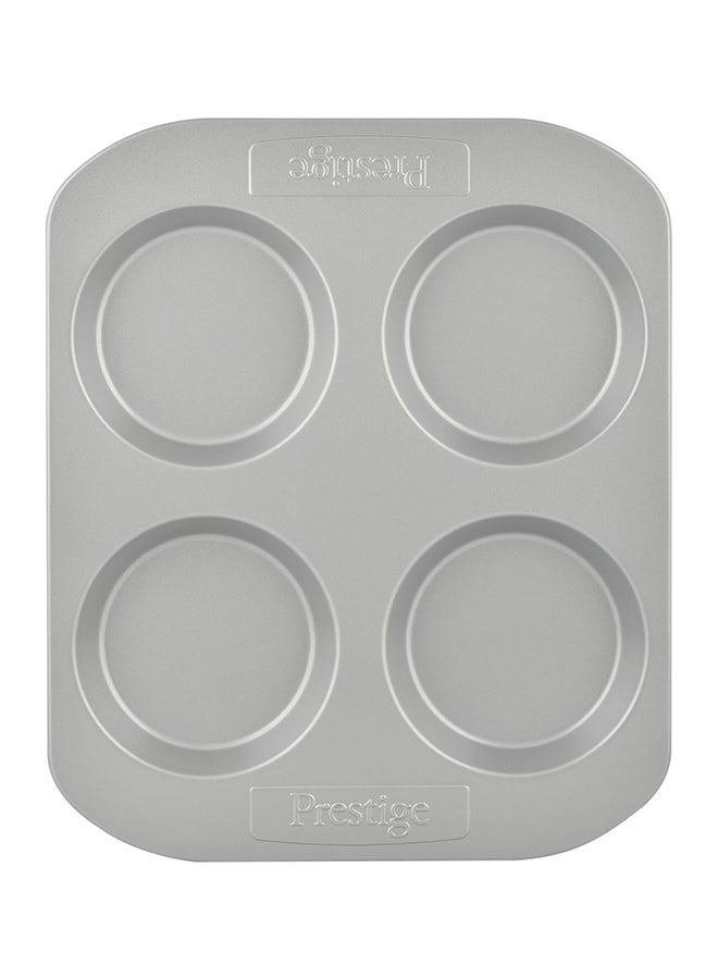 Prestige 4-Cup Yorkshire Pudding Tin Chrome  - Image 1