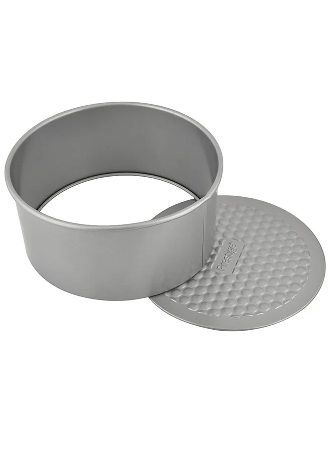 Prestige Loose Base Cake Tin Silver 8inch