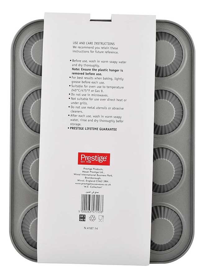 Prestige Muffin Pan Chrome  - Image 3