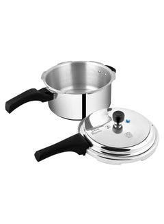 Prestige Deluxe Plus Aluminium Pressure Cooker | Induction Safe | Dish Washer Safe 7.5Liters  - Image 3