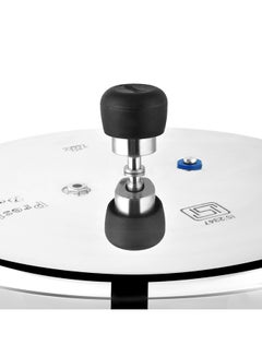 Prestige Deluxe Plus Aluminium Pressure Cooker | Induction Safe | Dish Washer Safe 7.5Liters  - Image 5