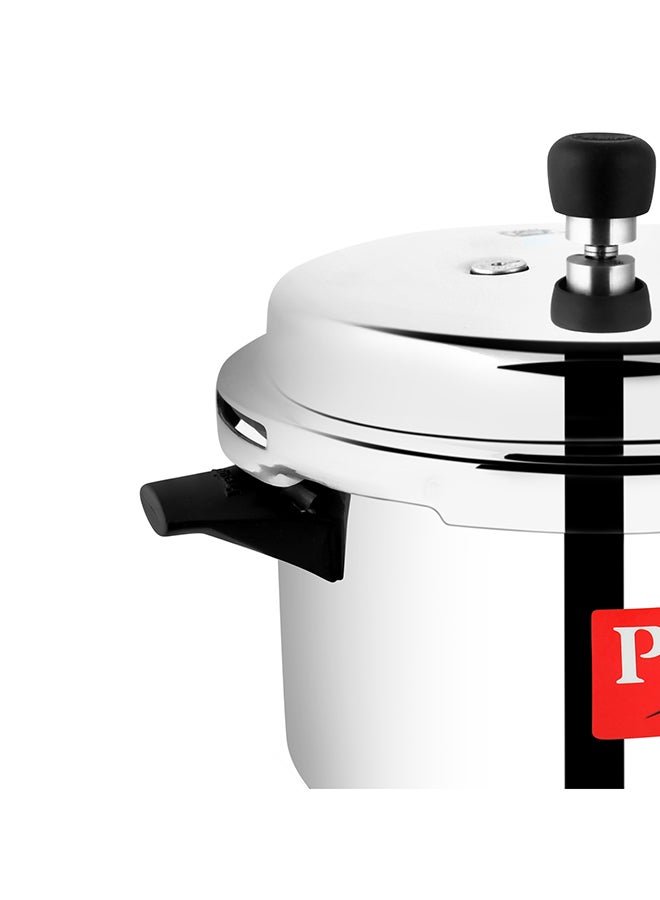 2 Pieces Aluminium Pressure Cooker Set |  Pressure Cooker With Lid and 5.5 Liters, 2.5 Liters  Pressure Pan without Lid