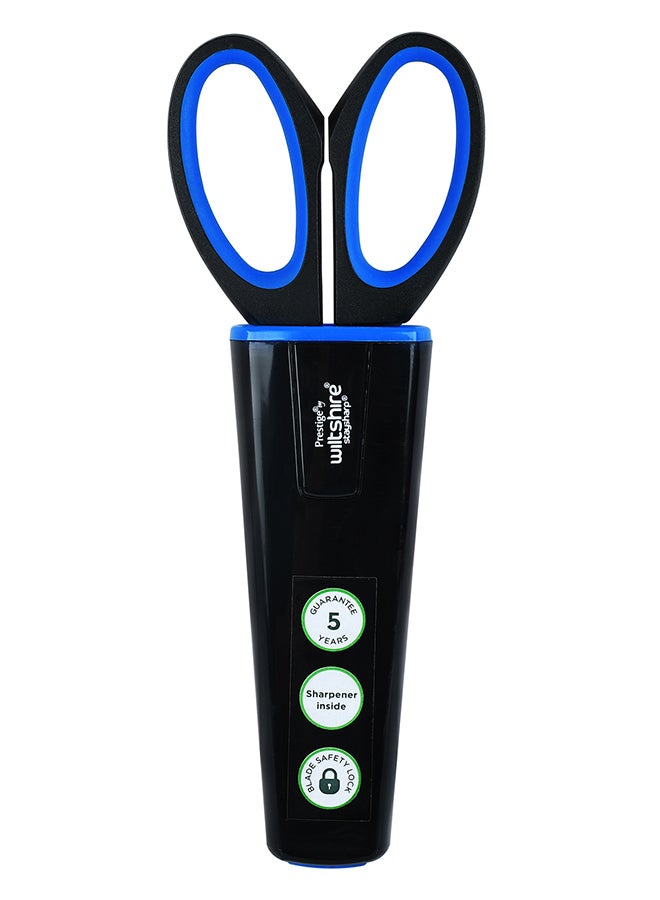 برستيج مقص مطبخ ويلتشير ستاي شارب فضي/أسود/أزرق - Image 3