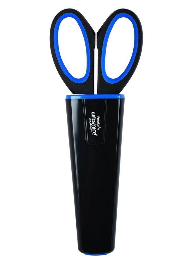 برستيج مقص مطبخ ويلتشير ستاي شارب فضي/أسود/أزرق - Image 4