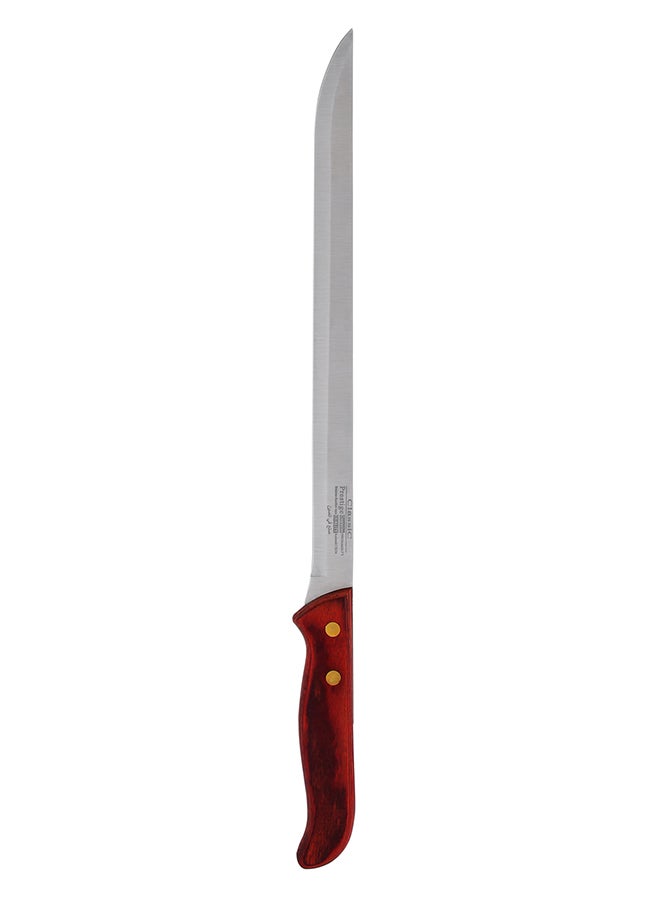 Prestige Salmon Knife Silver/Brown 26cm - Image 3