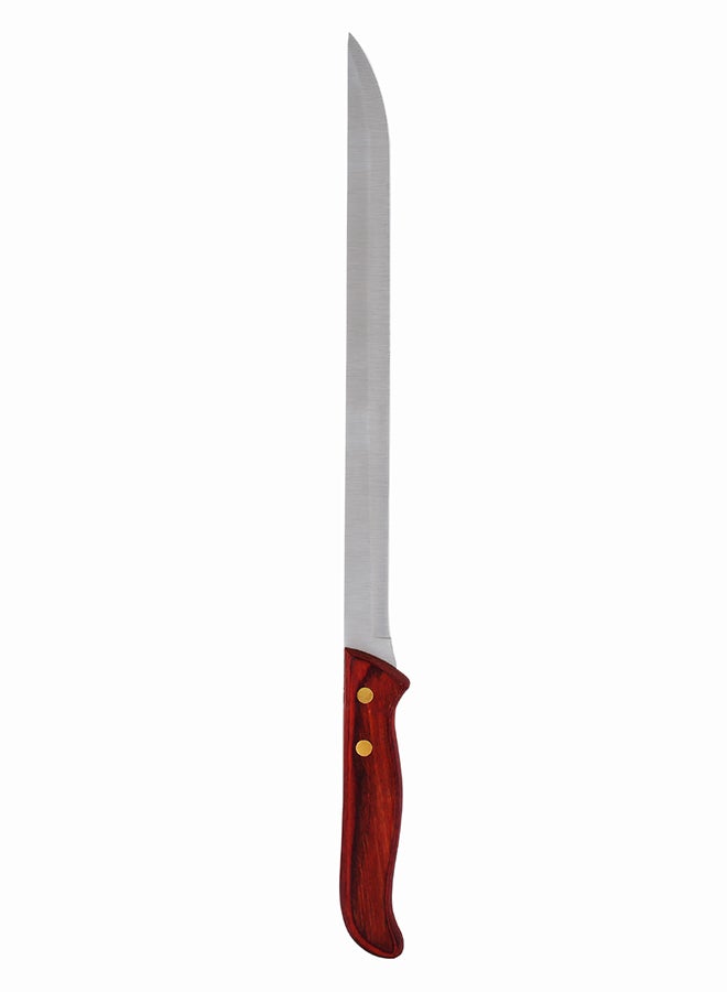 Prestige Salmon Knife Silver/Brown 26cm - Image 4