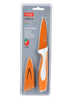 Prestige Paring Knife Orange/White 8.5cm  - Image 1