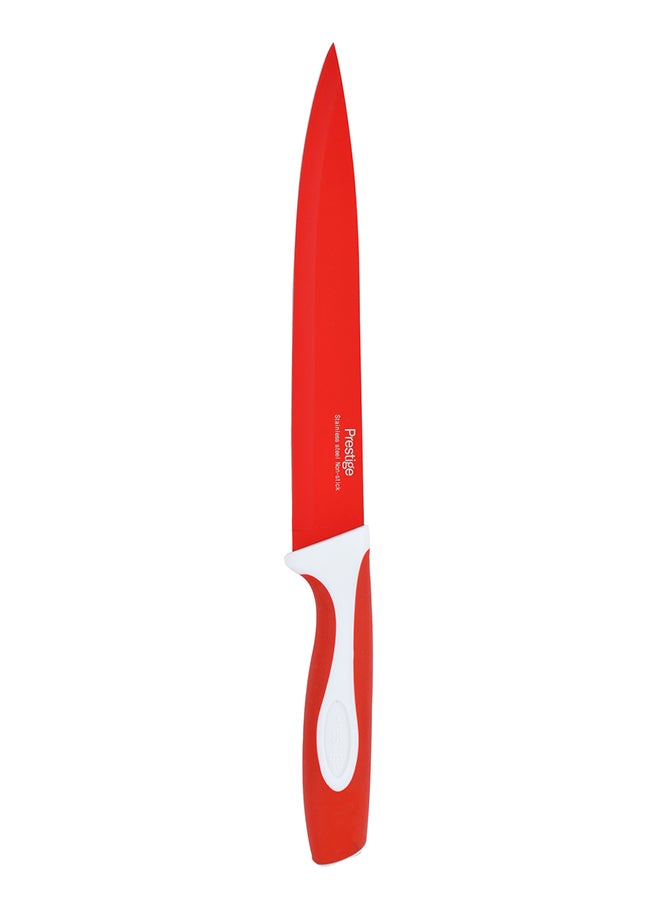 Prestige Carver Knife Red/White 20cm  - Image 3
