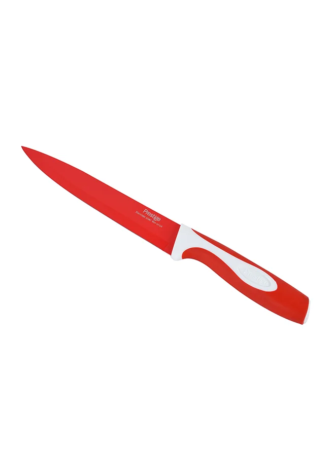 Prestige Carver Knife Red/White 20cm