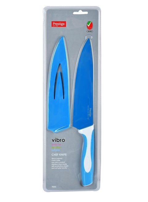 Chef Knife Blue/White 8inch