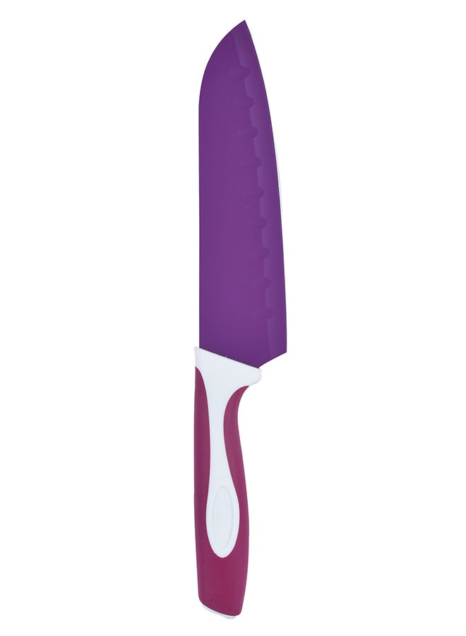 Prestige Santoku Knife Purple 17.5cm  - Image 3