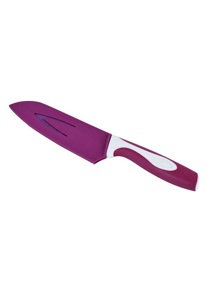 Santoku Knife Purple 17.5cm 