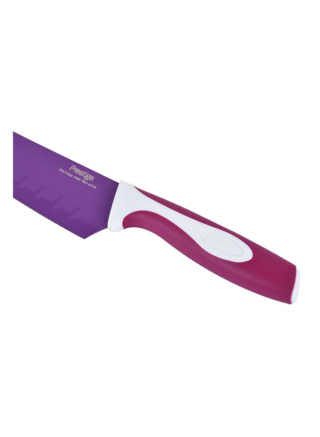 Santoku Knife Purple 17.5cm 