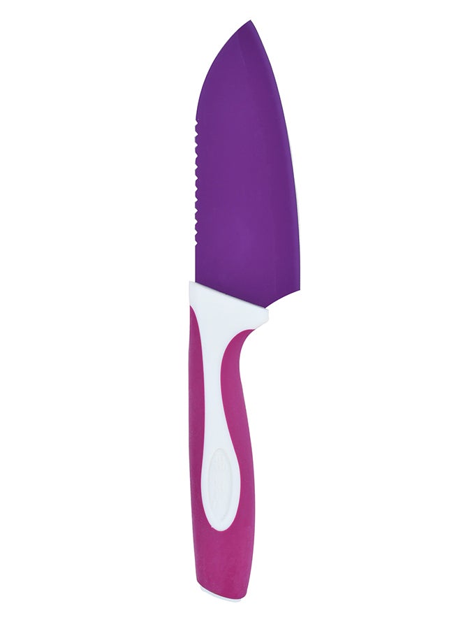 Prestige Santoku Knife Purple/White 11.6cm  - Image 4