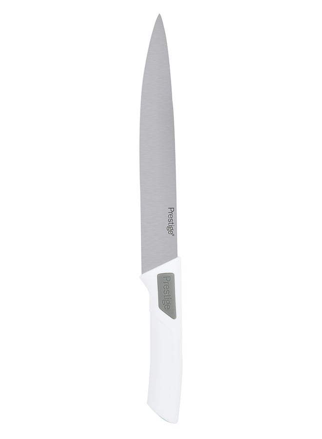 Prestige Plastic Basic Advanced 20Cm/8In Slicer Knife, Pr46106, White Silver 8inch  - Image 3