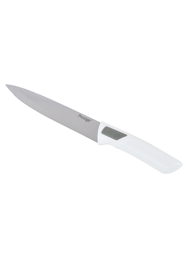 Prestige Plastic Basic Advanced 20Cm/8In Slicer Knife, Pr46106, White Silver 8inch  - Image 5