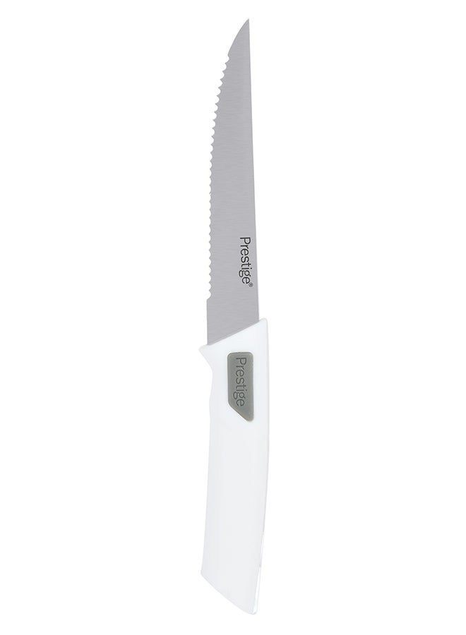 Prestige Basic Advance Steak Knife Silver/White 4.5inch  - Image 3