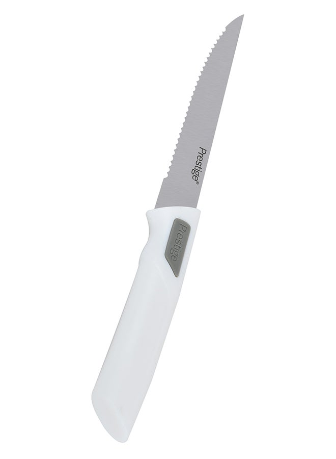 Prestige Basic Advance Steak Knife Silver/White 4.5inch  - Image 5