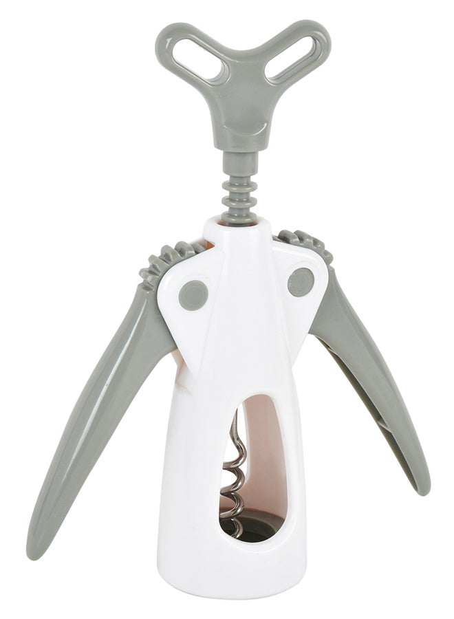 Prestige Plastic Winged Corkscrew Grey/White 24x8.8x1.2cm  - Image 2
