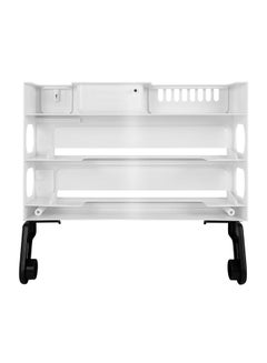 Prestige Kitchen Multi Dispenser White/Black 38x24x7cm  - Image 2